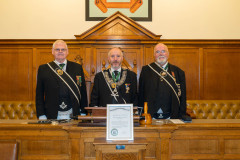 Fred Christie with Installing Masters