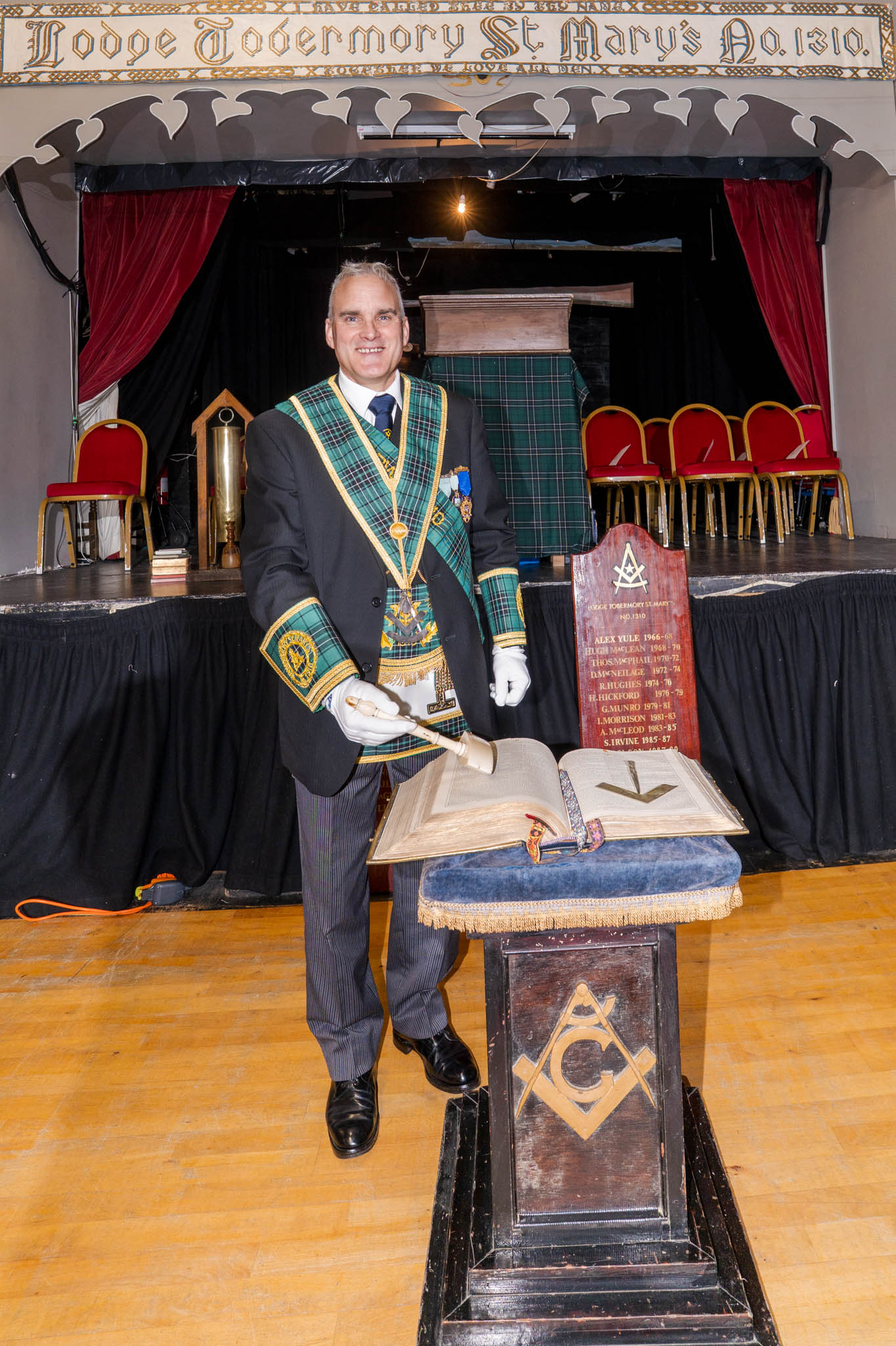 Lodge Tobermory St Mary’s No 1310 Rededication