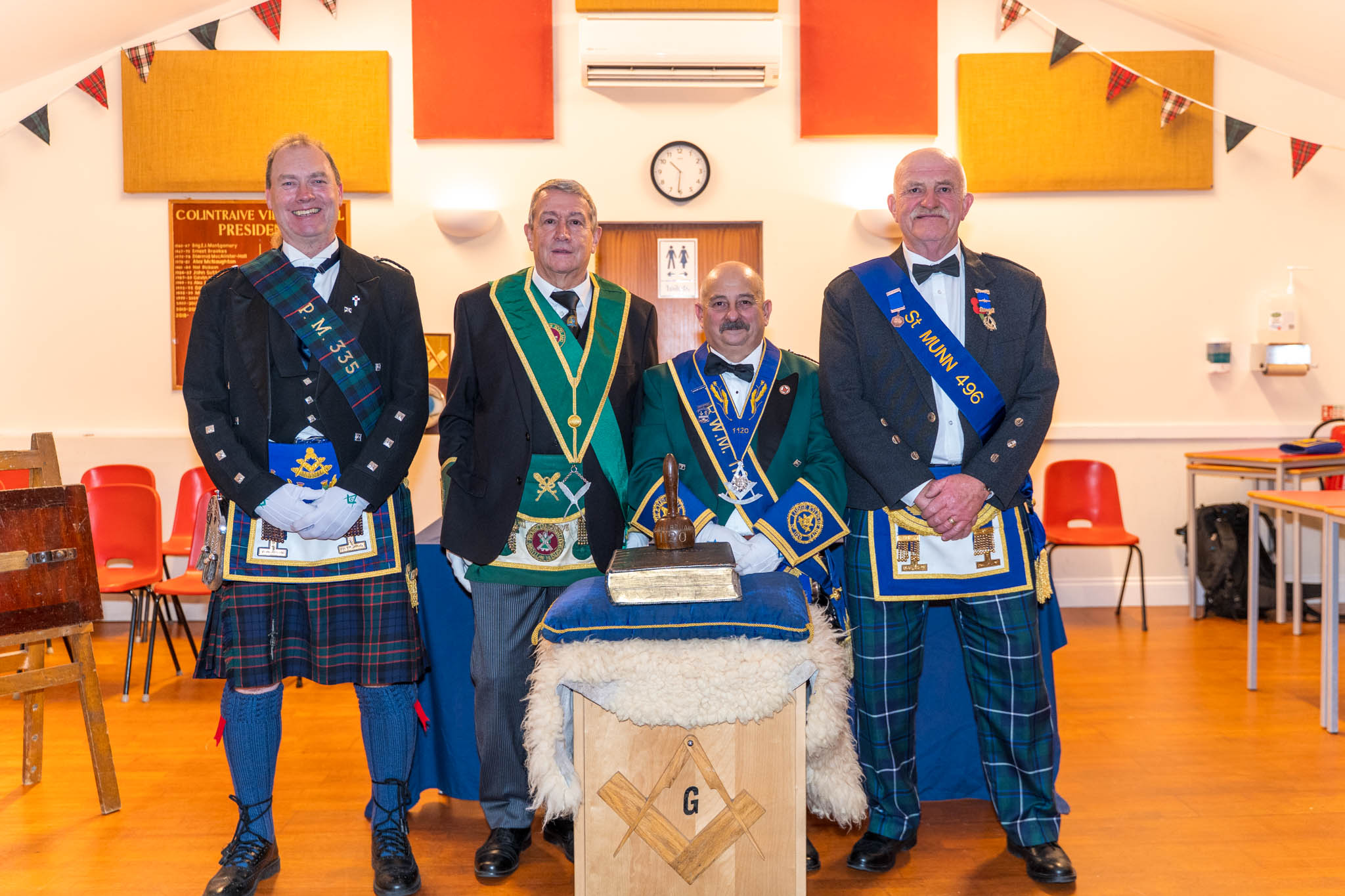 Installation of David Munro