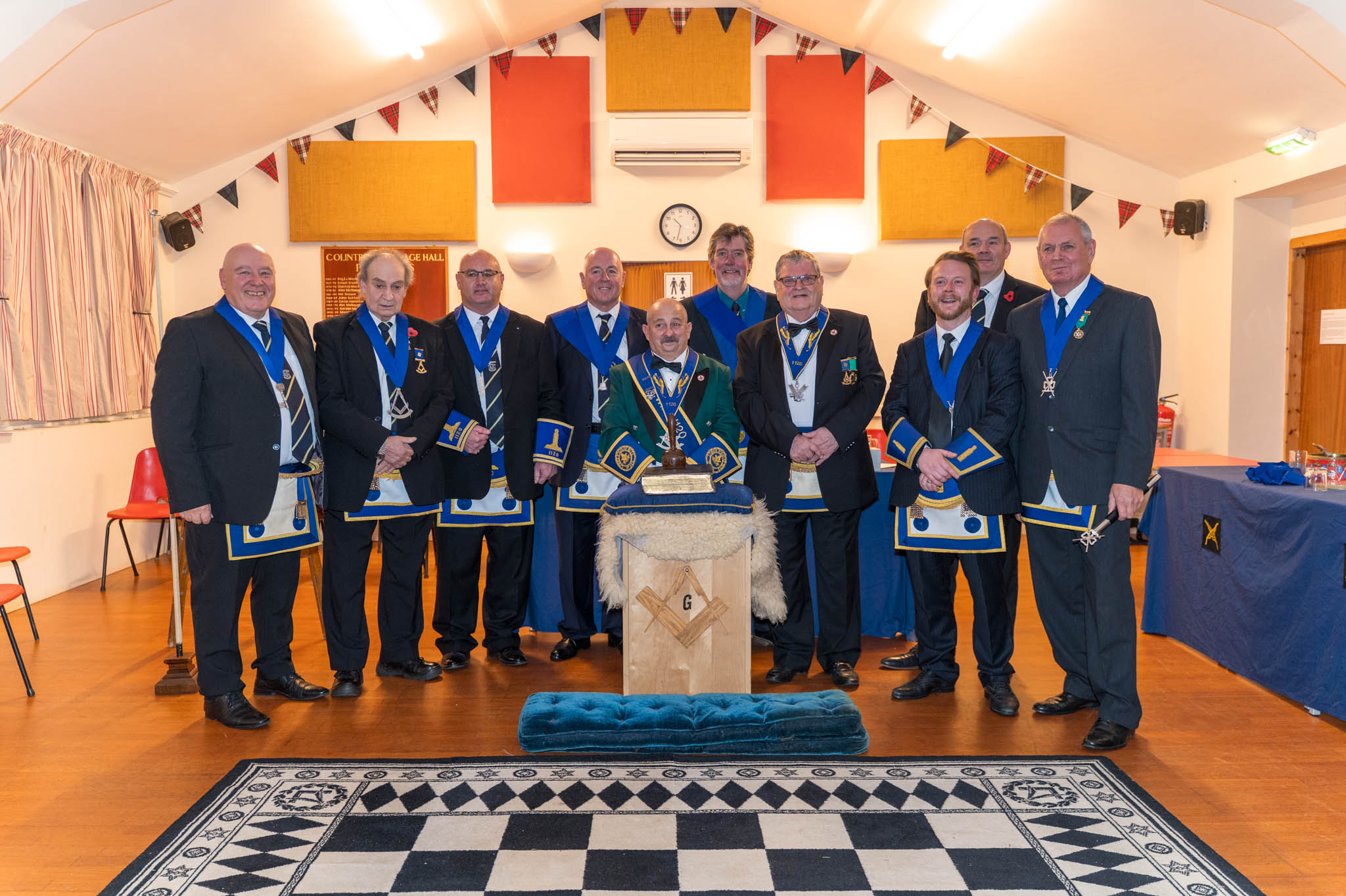 Installation of David Munro