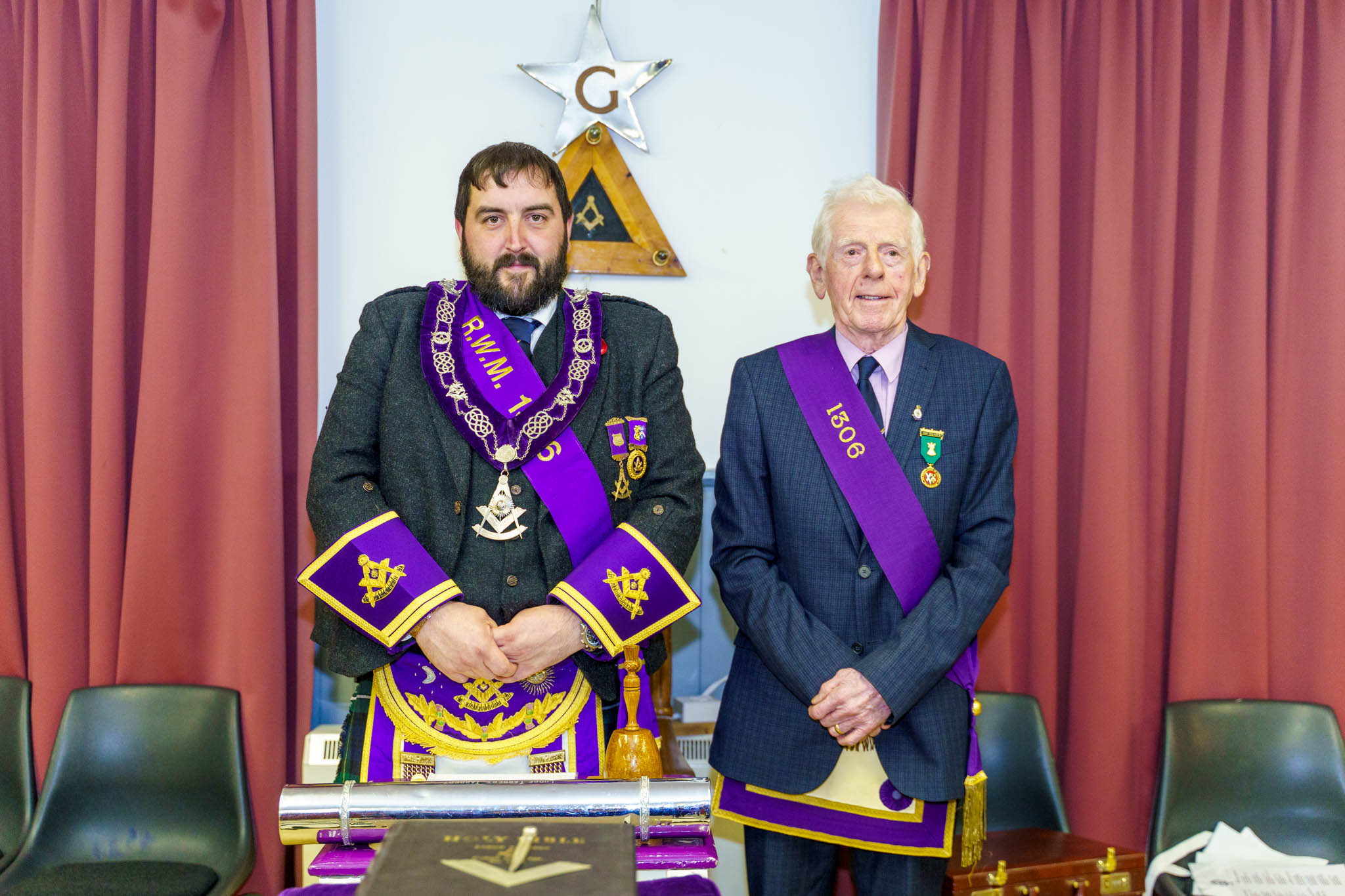 Installation of Shaun Johnson