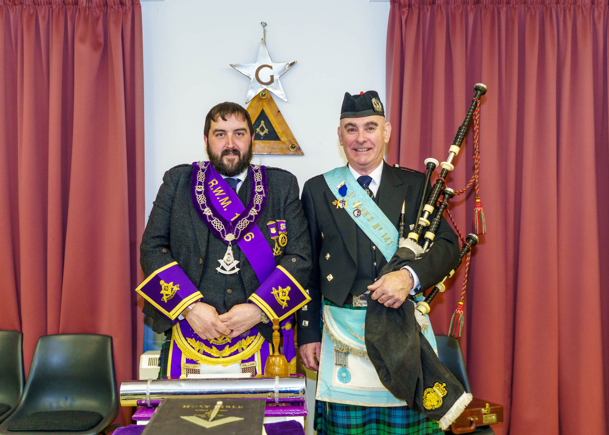 Installation of Shaun Johnson