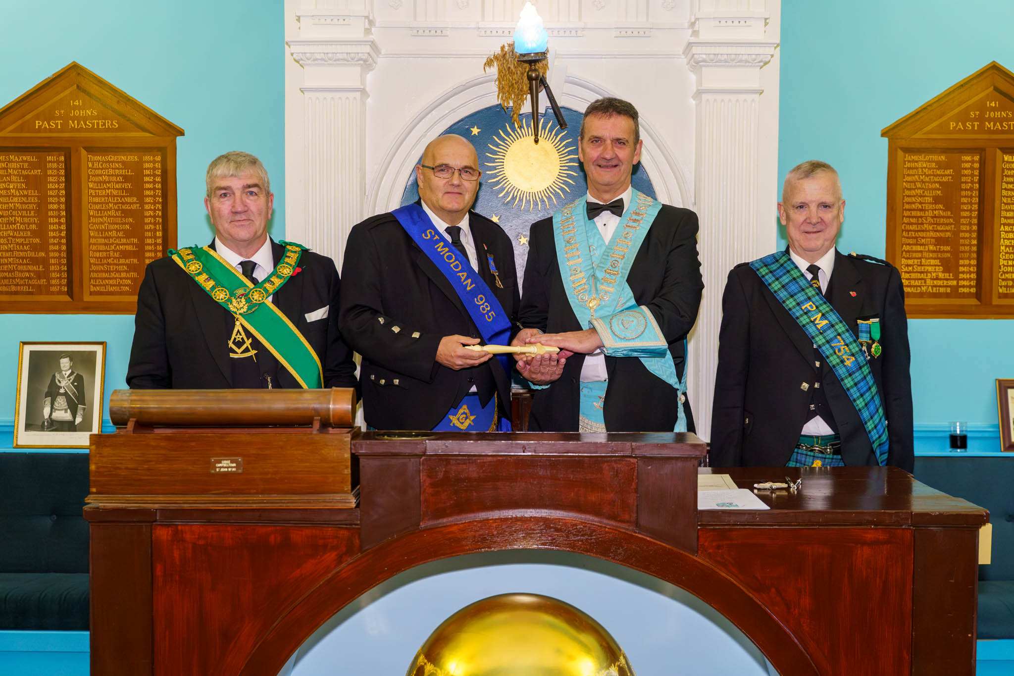 Installation of Archie Martin