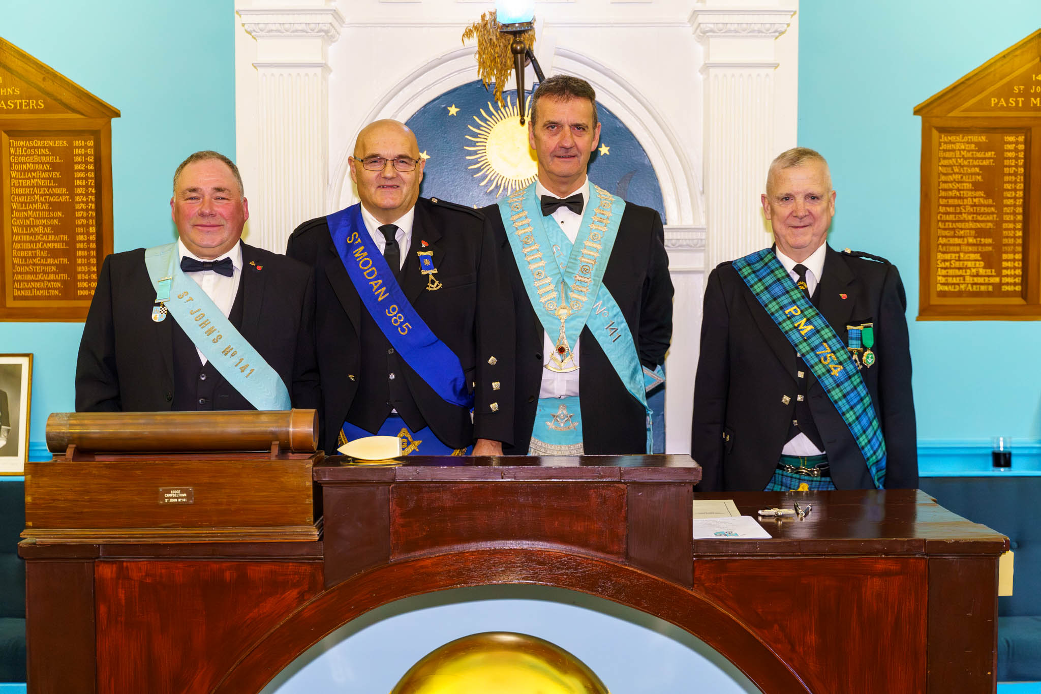 Installation of Archie Martin