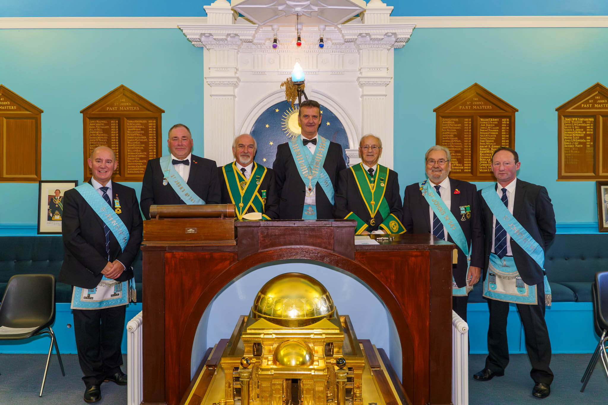 Installation of Archie Martin