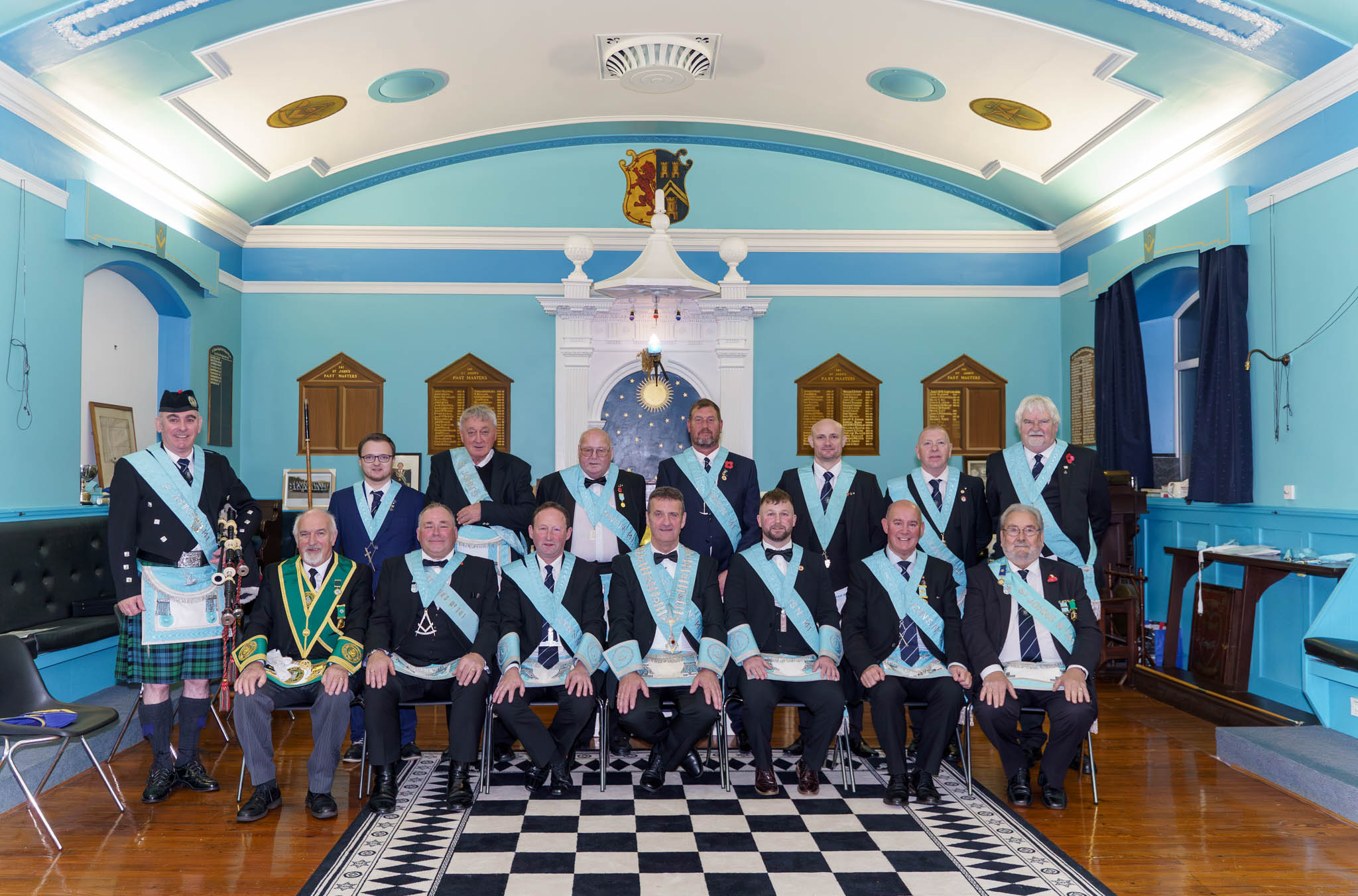Installation of Archie Martin